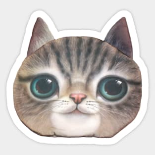 Percy the Cat Bag Sticker
